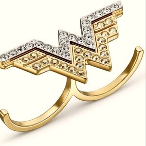 Wonder Woman Double RingGold tone, Mixed metal